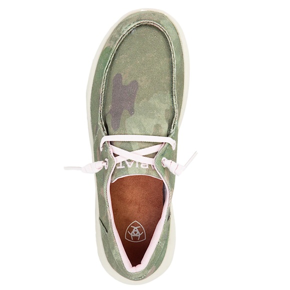 Women’s Ariat “Hilo” Fancy Camo Slip On Summer Shoe - Picture 2 of 10